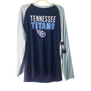 NFL‎ Men's Tennessee Titans Team Apparel Sleepwear New w/Tags Large Long Sleeve